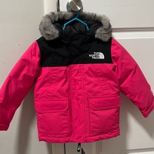 NWT Girls North Face winter jacket size 3T